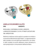 ANELLO SCARABEO ALATO