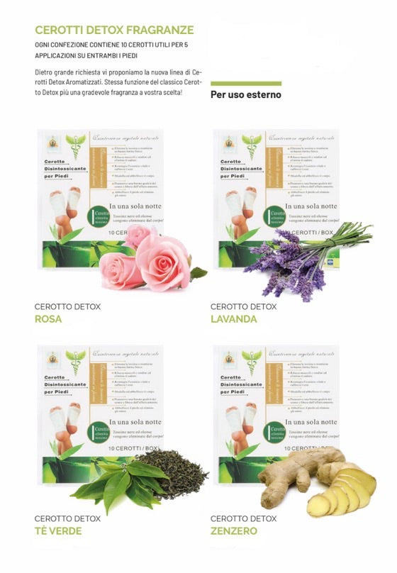 CEROTTI DETOX CON FRAGANZE